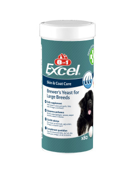 8in1 Excel Brewer\'s Yeast For Large Breeds Вітаміни для собак великих порід